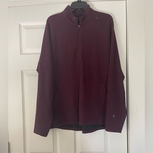 Mens lululemon at ease half zip